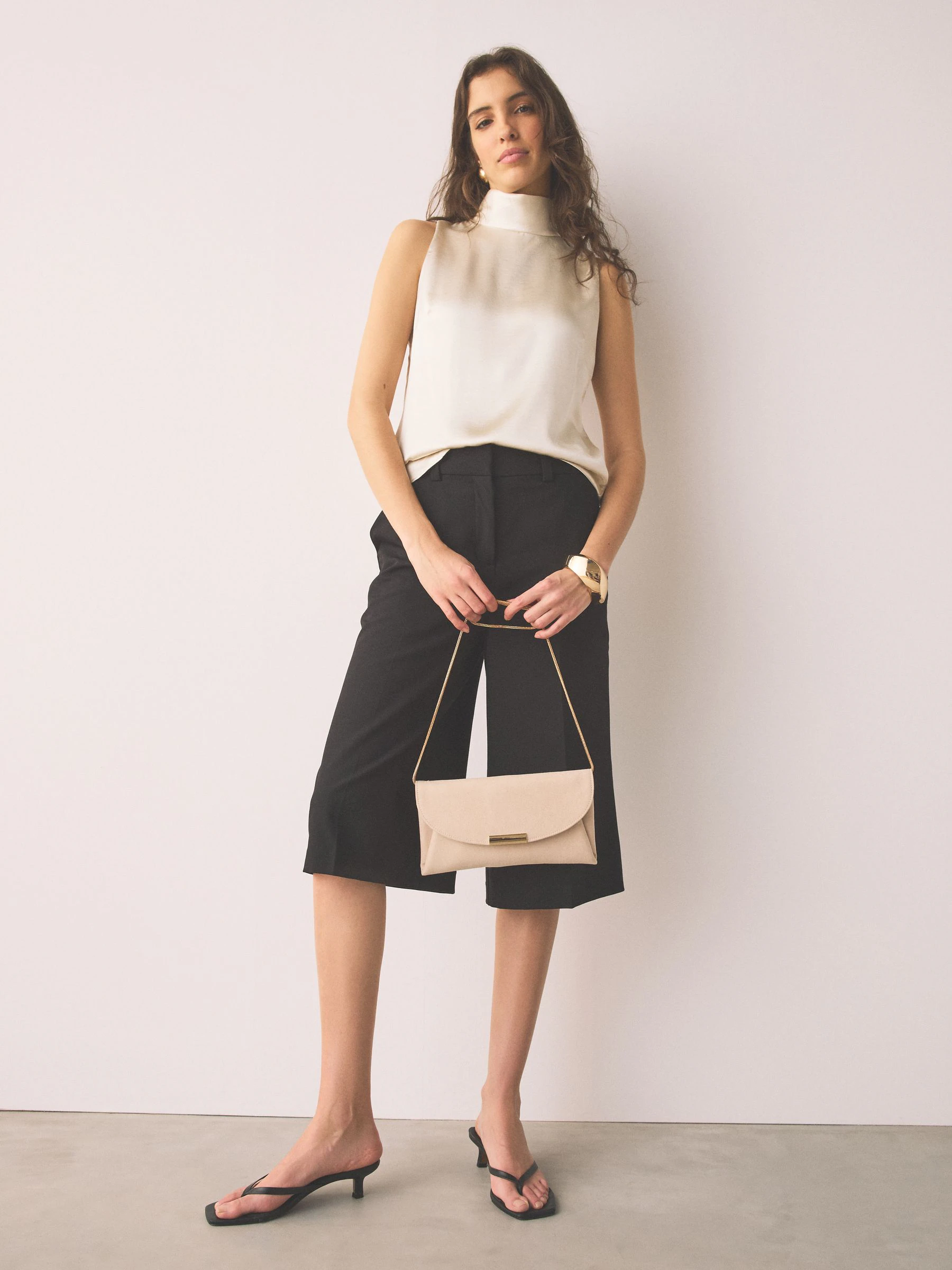 Nude Clutch Bag